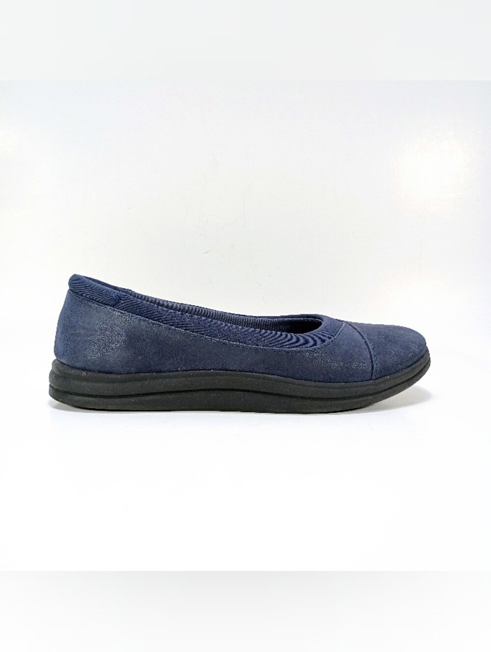 Clarks Cloudsteppers Ayla Low Womens 5.5 Navy Blue Slip On Flats